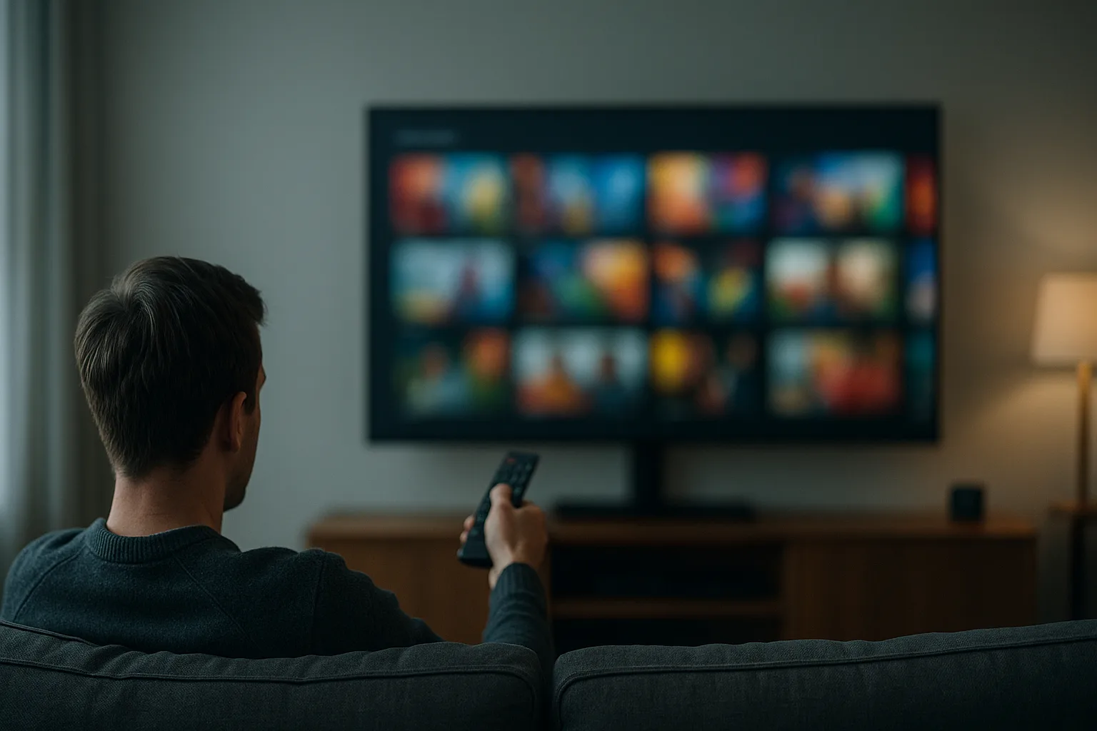 Using a TV remote to set up IBO Pro Player on a smart TV