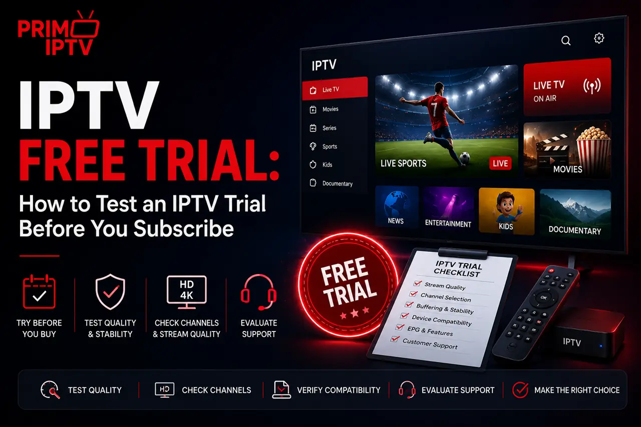 IPTV Free Trial: How to Test Before You Subscribe