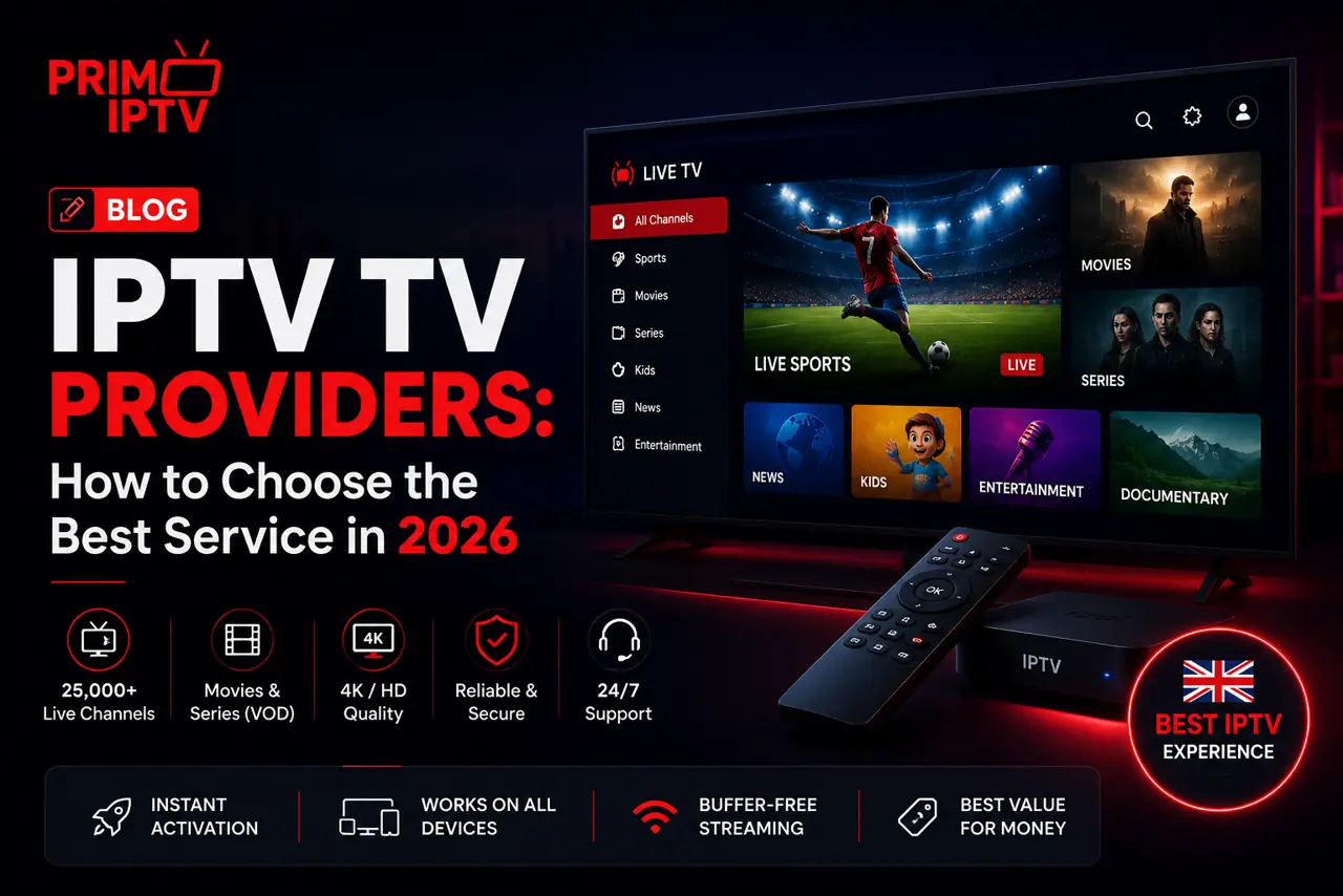 IPTV TV Providers: How to Choose the Best Service in 2026