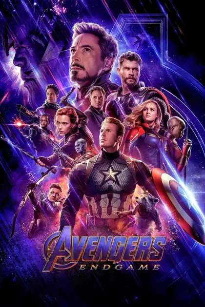 Avengers: Endgame cover art